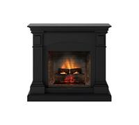 TAGU Cheminée électrique connectée 1400W - MAGNA Powerflame 2 - effets flammes 3D et crépitement - Noir G