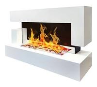 Chemin'arte - Cheminée électrique design 2000w blanc 239