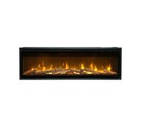 Dimplex Ignite Evolve Cheminée murale électrique Optiflame: 131 cm/50" - Sans bois de chêne
