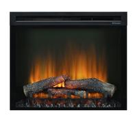 DIMPLEX XHD28 28" Firebox, Insert de Cheminée électrique/Encastre Cheminée - Chauffage 1400W - Effet de Flamme LED Optiflame - Télécommande - Vitesse des Flammes réglable et Entre Rouge et Le Bleu