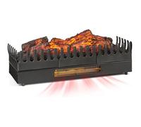 Cheminée électrique effet flamme - Klarstein - 2000/1000 W - cheminée électrique a poser - cheminee decorative - 65 cm - noir