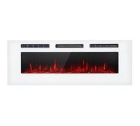 Galeras Foyer électrique mural et encastrable 1800 W LED 3 couleurs minuterie