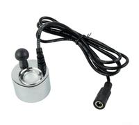 Cheminée électrique pour brumisateur M-011B DC24V compatible électrique | Matériau bronze, taille précise de 3,8 x 4,6 cm, comprend un disque en verre, empêche un retrait prématuré