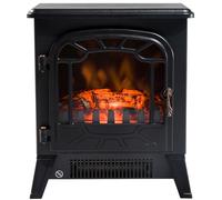 Cheminée électrique radiateur Imitation Flamme avec luminosité et réglable 925