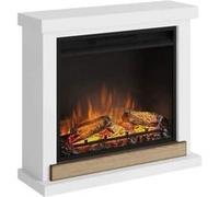 Cheminée Electrique FM469-WH1-23PF1A 1500W 220V 37m² Bois Blanc