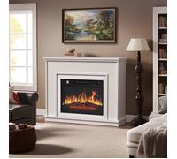 Cheminée électrique YITAHOME 1800W/2000W - Surface de chauffe 30㎡-17-27°C -Protection contre la surchauffe- Largeur 100cm