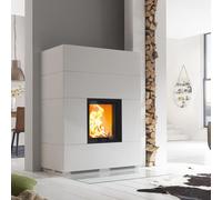 Cheminée en kit Camina S7 Court Lina 4551 - 7 kW - porte coulissante