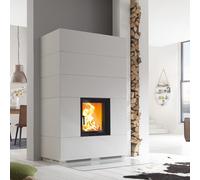 Cheminée en kit Camina S7 Haut Lina 4551 - 7 kW - porte pivotante - butée à droite