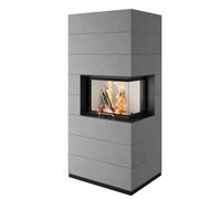 Cheminée en kit hydro Spartherm SIM+C1:C124 Varia 2Rh H2O - 3/3 béton fin spatulé