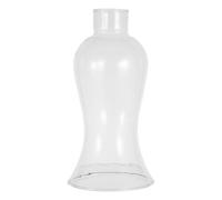 Cheminée en Verre Transparent Diffusion Uniforme, pour Lampe à Pétrole | Cylindre Standard à Interface, Verre Clair sans Résidu, pour Lanternes et Décor Rétro