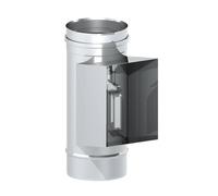 Cheminée EW - élément de nettoyage avec plénum de raccordement Ø 150 mm