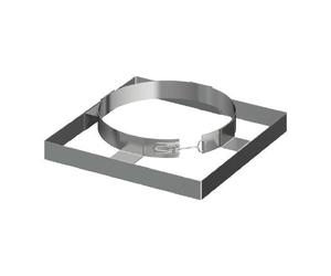 Cheminée légère - Blocage d'arbre avec collier de serrage - Schiedel LB90 200 x 200 (= Schachtmaß außen in mm 290 x 290 mm)