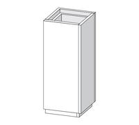 Cheminée légère - Élément de gaine 600 mm - Raab L90 320 x 320 (= Schachtmaß außen in mm 400 x 400 mm)