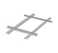 Cheminée légère - Support de chevron - Schiedel LB90 300 x 300 (= Schachtmaß außen in mm 390 x 390 mm)