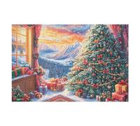 Cheminée pin Maison Vie de Loisir Rurale Countryside Puzzle 1000 Pièces pour Adultes Educa Vision Décoratif Qualité Supérieure Décoration Salon Challenge Créatif Cadeau Original 1000 PCS