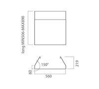 Cheminée pour Hotte de Cuisine Elica KIT01054