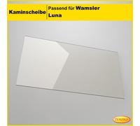 Cheminée pour Wamsler Luna Devant &kaminscheibe Four Verres Four