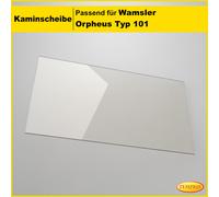 Cheminée pour Wamsler Orpheus Typ 101 Devant & Vitre D'Insert Verres