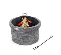 Cheminée tepro Gladstone, Gris/Noir (67,5 x 67,5 x 59 cm)