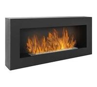 DIVINA FIRE DF91022 cheminée Intérieure Cheminée encastrable Bioéthanol Noir