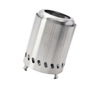 Cheminées extérieures de Type Lourd avec Base Amovible en métal antirouille pour Le Chauffage de Camp et la Cuisson poêle de Jardin résistant à la Rouille