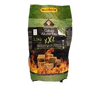 CHEMINETT Allume feu - Maxi Cubes XXL en Bois FSC et Cire 100% végétale - 1,5 kg