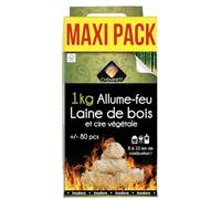 Cheminett Laine de Bois Allume Feu 100% Naturel 1 kg