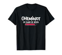 Cheminot Homme Drôle Humour Cadeau Métier T-Shirt