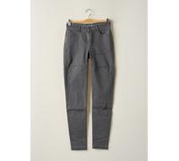 chemins blancs jeans femme de couleur gris 34