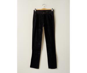 chemins blancs pantalons femme de couleur noir 34