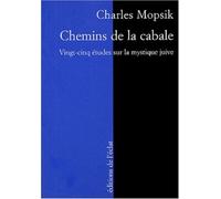Chemins de la cabale - Charles Mopsik - Eclat Eds De L' - broché - Essai