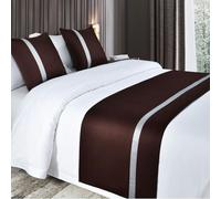 Chemins De Lit,Chemin De Lit HôTel,Drapeau De Lit,Doux Drapeau De Lit,Chemin De Lit HôTel Doux Qui Ne Se DéColore Pas,ÉCharpe De Lit DéCorative,pour La Maison Et L'HôTel