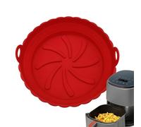 Chemins de Silicone pour Friteuse Sans Huile,Plateau de Cuisson Anti-Dérapant pour Four,Antiadhésif pour Friteuse à Air | pour Rôtir Servir et Cuisiner