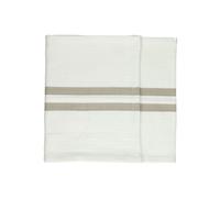 Chemins de table en coton beige, lot de 2, tissage chevron, esprit scandinave - Pomax, Tizia - 40x22x10 cm