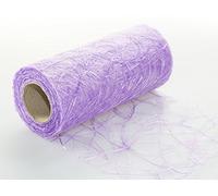 Chemins de table Sizoweb 20cm tissu large - LILAS - 25 m, 25 m