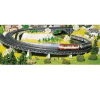 Faller F222543 6 Plans De Roulement, Courbe R2 225 Mm