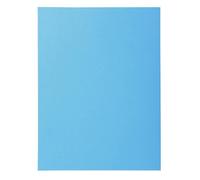 Chemise 2 rabats - EXACOMPTA - SUPER 250 - 24x32cm - Bleu clair - Certifiée PEFC®