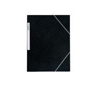 Chemise 3 rabats à elastique Elba + etiquette grain noir