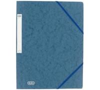 Chemise 3 rabats a elastique eurofolio+ etiquette 7/10 bleu nuit G