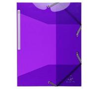 Chemise 3 rabats EXACOMPTA Iderama polypro couleurs au choix Violet G