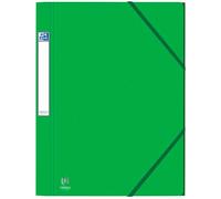 Chemise 3 rabats Oxford eurofolio+ prestige a4 avec élastique couverture carte vert