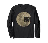 Chemise 50e Anniversaire Apollo 11, 1969 Moon Landing Manche Longue