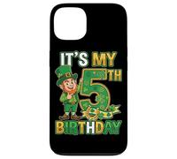 Chemise 5ème Anniversaire St Patrick Lucky 5 Ans garçon Fille Coque pour iPhone 13