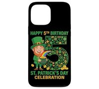 Chemise 5ème Anniversaire St Patrick Lucky 5 Ans garçon Fille Coque pour iPhone 13 Pro Max