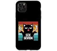Chemise 67 Meme Cat 6 7 Hand Gesture Teens Slang Six Seven Coque pour iPhone 11 Pro Max