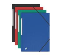 Chemise à 3 rabats élastiques A4 Memphis Modèle aléatoire