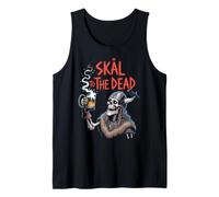Chemise à bière Skål to The Dead Viking Skeleton Débardeur