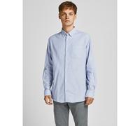 JACK & JONES Jjeoxford Shirt L/S S21 Noos Chemise, Bleu Cachemire/Coupe : Coupe ajustée, XXL Hommes