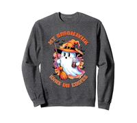 Chemise à café Broomstick Runs on My Broomstick Runs on Fall Sweatshirt