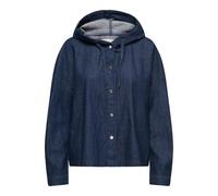 Only Chemise à capuche en jean Lizzy Femme Noir M